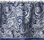 Madison Park Aubrey suni ipekten perde, şal desenli, jakar, çubuk cepli, görüş korumalı, oturma odası, mutfak, yatak odası ve yu - Seçenekler: 45.7G x 127U cm (1 Panel), 50 in x 95 in, 84