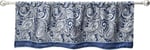 Madison Park Aubrey suni ipekten perde, şal desenli, jakar, çubuk cepli, görüş korumalı, oturma odası, mutfak, yatak odası ve yu - Seçenekler: 45.7G x 127U cm (1 Panel), 50 in x 95 in, 84