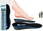 Magicfoot 3 Cm Boy Uzatıcı Tabanlık Ünisex Geliştirilmiş Tüm Ayakkabılarda Uyumlu Gizli Boy Yükseltici (40-45)
