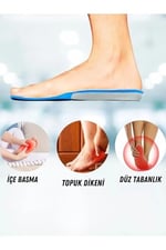 Magicfoot Reliefsupport Doğru Duruş Tabanlığı - Topuk Dikeni - Düz Tabanlık Ve Içe Basma Sorunları Önleyici (40-45)