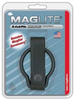 Maglite D-Cell El Feneri için Siyah Düz Deri Kemer Tutucu