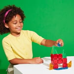 MAGNA-TILES microMAGS 26 parçalı seyahat manyetik yapı seti – Bold Colors, orijinal manyetik yapı markası