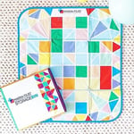 Magna-Tiles Saklama Kutusu ve İnteraktif Oyun Matı, Oyun Odası, Dolap, Yatak Odası, Ev Organizasyonu ve Sınıf için Kulplu Katlanabilir Saklama Kutusu, 12,5 x 11 x 8