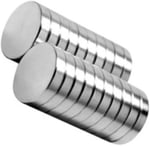 Magneti 10X1,5 Mm Ultra Güçlü Neodyum Mıknatıs Silindir (5'Li Paket)