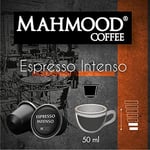 Mahmood Coffee Espresso Intenso Kapsül Kahve, Dolce Gusto Uyumlu, 7gr (16'lı paket)
