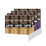 Mahmood Coffee Mocha ve Latte 250 ml Soğuk Kahve Seti - 12 Adet (6 Mocha + 6 Latte)