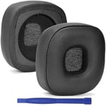 Major V 5 Kulak Pedleri, Yedek Bellek Köpüğü PU Deri Kulaklık Earpads Marshall Major V IV III 5 4 3 Kulaklık için Kulak Yastığı Pedi - Siyah