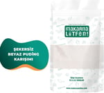 makarna lütfen! Beyaz Şekersiz Puding Karışımı 145 Gr