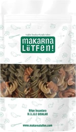 makarna lütfen! Karışık Sebzeli Makarna %35 Sebze, 200 Gr