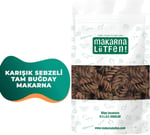 makarna lütfen! Karışık Sebzeli Tam Buğday Makarna 200 Gram
