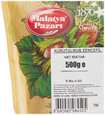 Malatya Pazarı Kurutulmuş Zencefil Kilitli Paket A Kalite 500 Gr