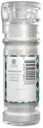 Maldon Sea Salt Flakes Deniz Tuzu Kristalleri, Değirmen Şişe, 55 g