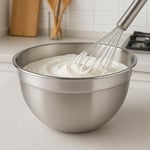 MallArt® 304 Paslanmaz Çelik Karıştırma ve Mikser Kasesi - 28 cm x 14.5 cm | Çok Amaçlı, Dayanıklı, Bulaşık Makinesine Uygun - Bedenler: 24 cm, 28 cm