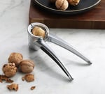 MallArt® Profesyonel Ceviz Kıracağı, 18 cm Paslanmaz Çelik, Ergonomik Saplı, Yaylı Mekanizmalı, Ceviz ve Fındık Kıracağı