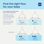 MAM Easy Active Biberon, Göğüs Arasında Geçiş Yapın ve Temizleyin, 4+ Ay, Erkek, 2 adet (1'li Paket)