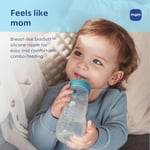 MAM Easy Active Biberon, Göğüs Arasında Geçiş Yapın ve Temizleyin, 4+ Ay, Erkek, 2 adet (1'li Paket)