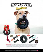 Mamut TireBiterII - Aşırı Çiğneme için Doğal Kauçuk Köpek Oyuncakları - Ekstra Uzun İnteraktif Oyun için Köpek Oyuncakları - Orta - Büyük Köpekler  - Seçenekler: Large 6