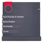 Manduka eko superlite yoga matı – 1,5 mm doğal kauçuk | katlanabilir ve seyahate uygun | yumuşak dokulu yüzey | çevre dostu