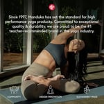 Manduka X Yoga Minderi - Taşıması Kolay, Kadınlar ve Erkekler İçin, Kaymaz, Eklem Desteği ve Stabilite için Yastık, 5 mm Kalınlık, 71 inç (180 cm)