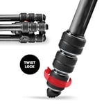 Manfrotto Befree Advanced Carbon Seyahat Tripodu Twist (Döner Kilit) Küre Başlı, Çanta Dahil (Canon, Nikon, Sony, DSLR, CSC, Aynasız Kam - Seçenekler: Befree Karbon, Befree Adv Arca-Swiss Lever Alu...