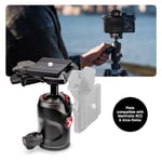 Manfrotto Befree Advanced Carbon Seyahat Tripodu Twist (Döner Kilit) Küre Başlı, Çanta Dahil (Canon, Nikon, Sony, DSLR, CSC, Aynasız Kam - Seçenekler: Befree Karbon, Befree Adv Arca-Swiss Lever Alu...