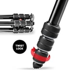 Manfrotto Befree GT XPRO 4 Bölümlü Alüminyum Seyahat Tripod MH496 Bilyeli Başlı