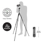 Manfrotto Befree GT XPRO 4 Bölümlü Alüminyum Seyahat Tripod MH496 Bilyeli Başlı