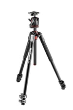 Manfrotto MK190XPRO3-BHQ2 Dijital Film/Kamera Siyah Tripod - Tripod (Dijital/Film Kamerası, 7 kg, 3 Ayak), 171,5 cm, Siyah, Alüminyum) - Seçenekler: Alüminyum 3 Segm Kit Küre Başlı...