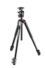 Manfrotto MK190XPRO3-BHQ2 Dijital Film/Kamera Siyah Tripod - Tripod (Dijital/Film Kamerası, 7 kg, 3 Ayak), 171,5 cm, Siyah, Alüminyum) - Seçenekler: Alüminyum 3 Segm Kit Küre Başlı...