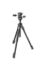 Manfrotto MK290DUA3-3W 290 DUAL Kit Alüminyum 3 Segmanlı (90 Derece Orta Sütun, 3 Yönlü Eğme) - Seçenekler: Tek kişilik