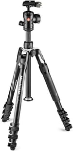 Manfrotto MKBFRLA4B-BHM Befree Gelişmiş 2N1 Seyahat Tripodu Monopod, Kol Kilidi, Tripod Çanta, Plaka ve Top Başlı Canon, Nikon, - Seçenekler: 2'si 1 arada - Bükümlü Siyah, 2'si 1 Arada - Kol Siyahı...