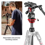 Manfrotto MVKBFRTC-LIVEUS Befree Live Karbon Fiber Video Tripod Seti, Sıvı Başlı, M-Lock Bükümlü Bacak Kilitleri, Siyah - Seçenekler: Befree Live - Karbon Büküm, Befree Adv 3 Yönlü Alu...