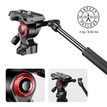 Manfrotto MVKBFRTC-LIVEUS Befree Live Karbon Fiber Video Tripod Seti, Sıvı Başlı, M-Lock Bükümlü Bacak Kilitleri, Siyah - Seçenekler: Befree Live - Karbon Büküm, Befree Adv 3 Yönlü Alu...