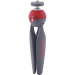 Manfrotto PIXI Mini Tripod, Kırmızı (MTPIXI-RD) - Seçenekler: Clamp Only, Tripod Kit, Tripod Only, Kırmızı Tripod, Tek...