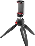 Manfrotto PIXI Mini Tripod, Kırmızı (MTPIXI-RD) - Seçenekler: Clamp Only, Tripod Kit, Tripod Only, Kırmızı Tripod, Tek...
