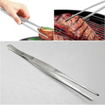 Mangal Maşa Cımbızı paslanmaz çelik mangal chef maşası, profesyonel mutfak cımbızı, uzun saplı gıda cımbızı, çok fonksiyonlu mangal cımbızı,barbekü maşası 30 cm