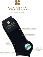 MANICA Erkek Bambu Patik Çorap