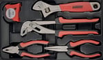 Mannesmann Brüder M29065 Evrensel Ev Alet Çantası, 60 Parça