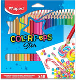 Maped Ofis Ve Kırtasiye 183224Zv 24'Lü Kuru Boya Assortis - Seçenekler: 24 stück (1er Pack), 1 stück (72er Pack)...