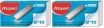 Maped Ofis Ve Kırtasiye 324105 Zımba Teli 2li paket - Seçenekler: N°10, N°10 2li paket