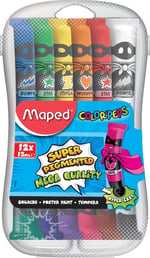 Maped Ofis Ve Kırtasiye 810520 Guaj Boya, 12'li