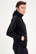 Maraton Sportswear Erkek Kapüşonlu Eşofman Üstü