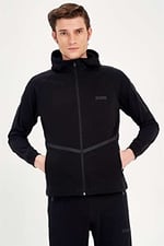 Maraton Sportswear Erkek Kapüşonlu Eşofman Üstü