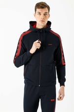 Maraton Sportswear Erkek Kapüşonlu Eşofman Üstü