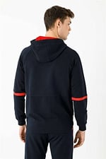 Maraton Sportswear Erkek Kapüşonlu Eşofman Üstü