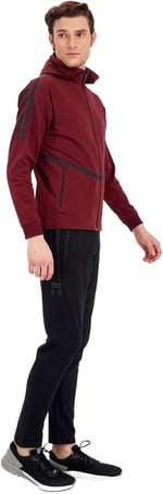 Maraton Sportswear Erkek Kapüşonlu Eşofman Üstü