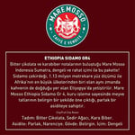 Mare Mosso Ethiopia Sidamo GR4 Çekirdek Filtre Kahve 250 Gr. Moka Pot Öğütülmüş