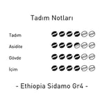 Mare Mosso Ethiopia Sidamo GR4 Çekirdek Filtre Kahve 250 Gr. Moka Pot Öğütülmüş