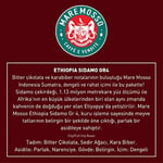 Mare Mosso Ethiopia Sidamo GR4 Çekirdek Filtre Kahve 250 Gr. Çekirdek Öğütülmemiş
