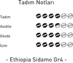 Mare Mosso Ethiopia Sidamo GR4 Çekirdek Filtre Kahve 250 Gr. Moka Pot Öğütülmüş
